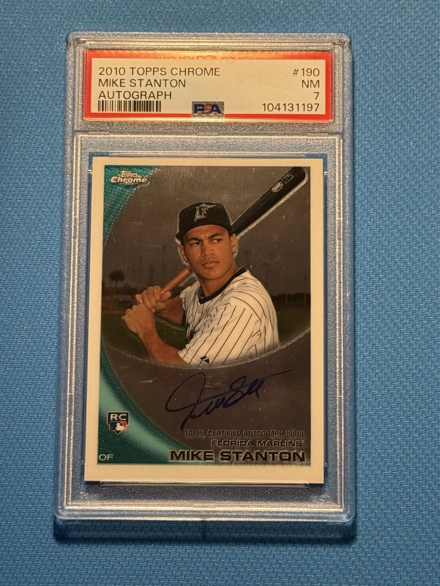 Giancarlo Stanton Baseball Sports Trading Cards & Accessories