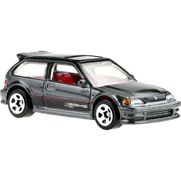 90 Honda Civic EF Grey Hot Wheels Honda Anniversary Series 2022