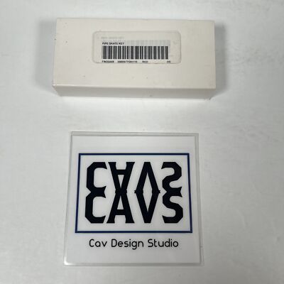 Supreme Pipe Skateboard Key Skate Tool FW20 - Brand New - Red