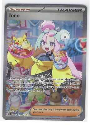 Iono (Special Illustration Rare) 269/193 Pokémon Scarlet & Violet