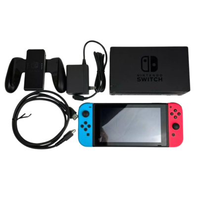 Nintendo Switch Console HAC-001 Joy Con Dock Grip Charger HDMI