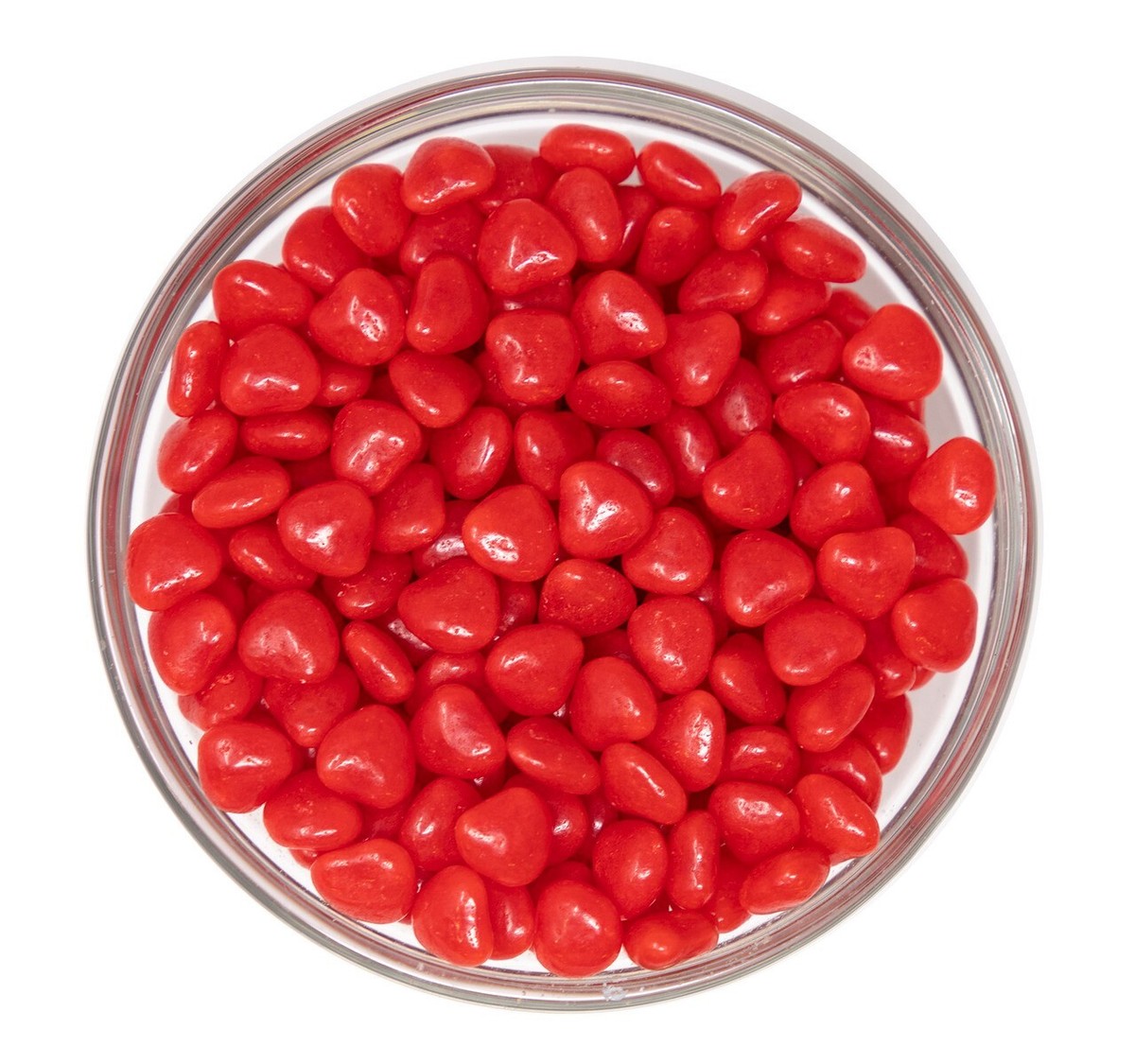 PA Candy 2 lb CINNAMON HEARTS Shaped Imperials Hard Red Hots BULK