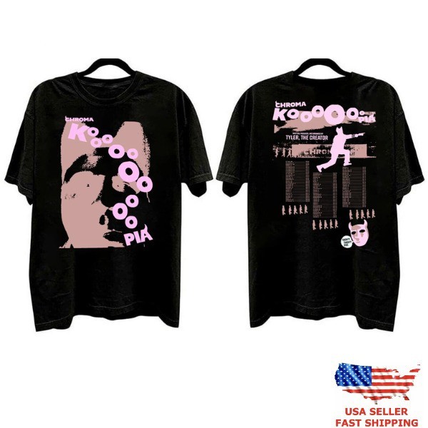New Apparel Chromakopia Tyler The Creator tour merch 2025 Shirt | eBay