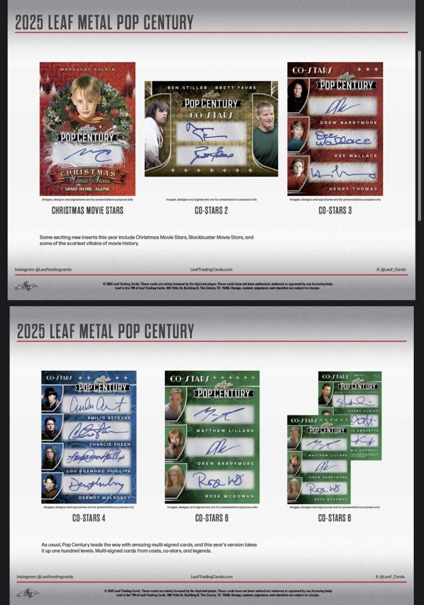 2025 Leaf Red Carpet Collection Factory Hobby Box for sale online