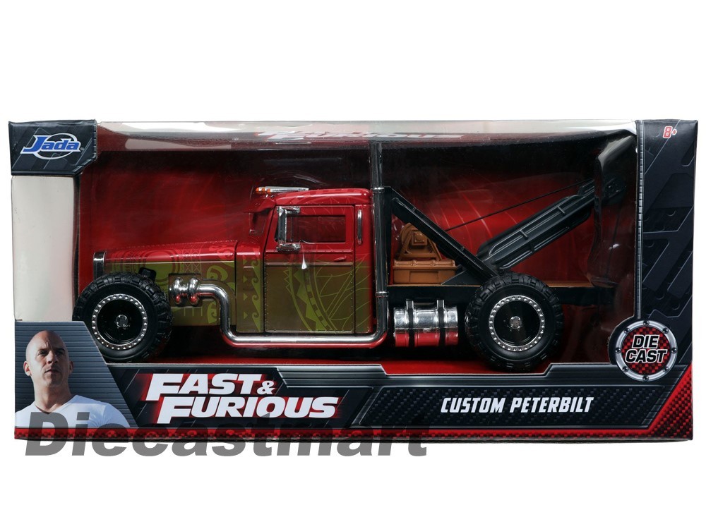 Jada 1:24 Fast & Furious Hobbs & Shaw's Custom Peterbilt Truck