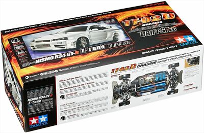 TAMIYA RC 58605 Nismo R34 GT-R Z-tune TT-02D Drift 1:10 Assembly