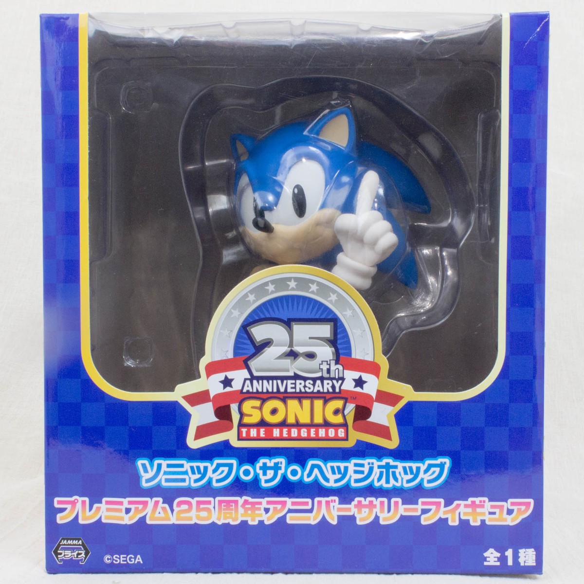 Sonic The Hedgehog 25th Anniversary Figure SEGA JAPAN GAME MEGA