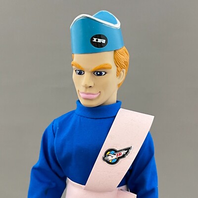 Thunderbirds John Tracy TB5 Figure Soft Vinyl 1992 Bandai w/Gun In