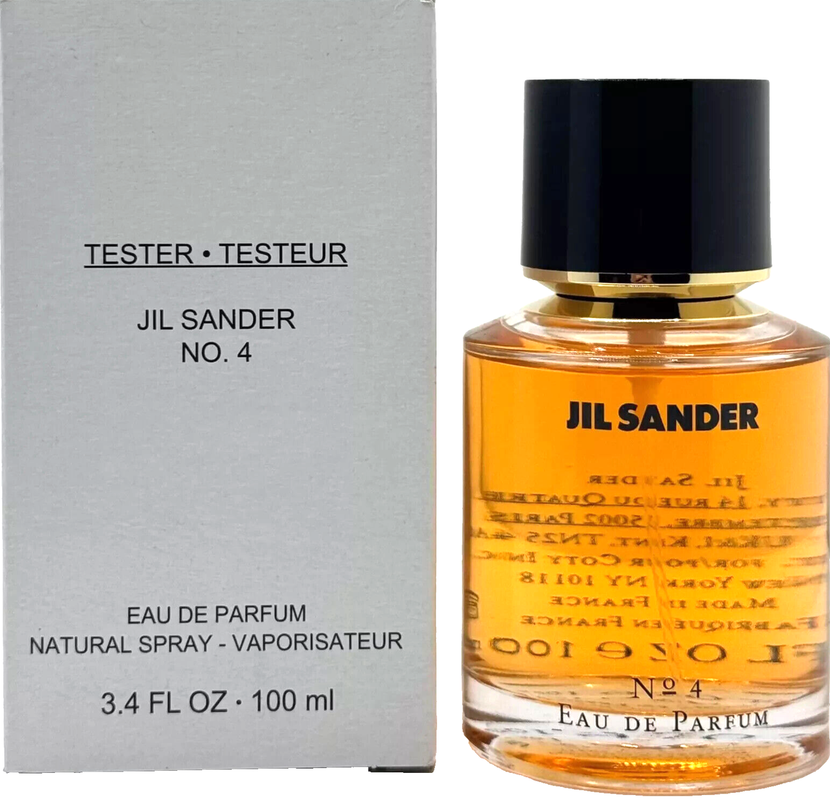 Jil Sander No 4 Eau De Parfum Spray For Women 3.4 Oz / 100 ml