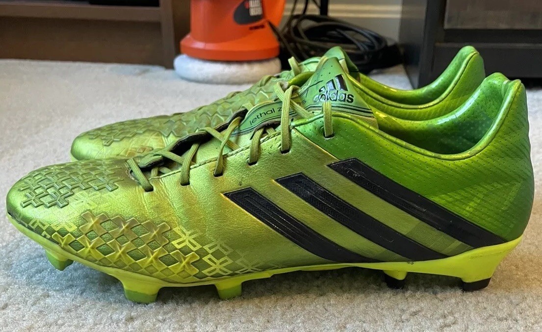 Adidas Predator LZ Lethal Zones II TRX FG Green/Gold US 11 GREAT