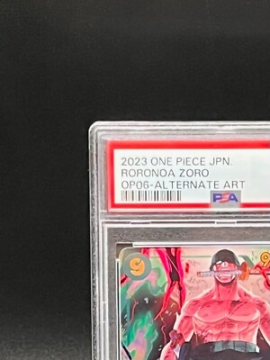 PSA 10 Roronoa Zoro OP06-118 SEC Parallel Wings of Captain ONE