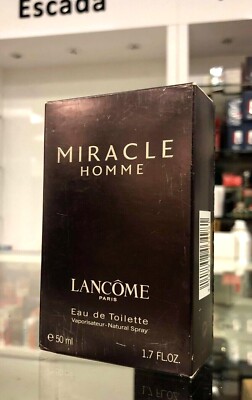 Miracle Homme by Lancome EDT Spray 50mL | eBay