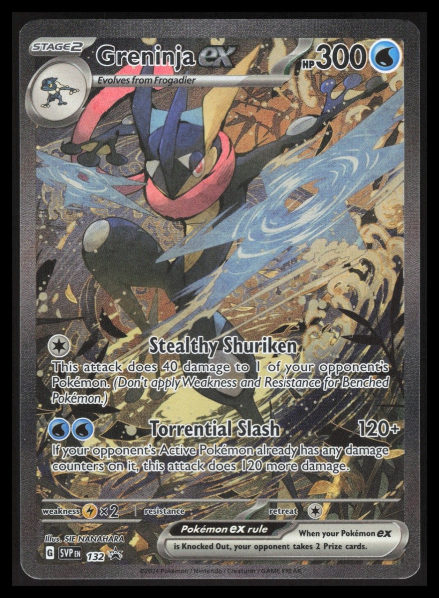 Greninja ex - Promo SV: Scarlet & Violet Promo Cards 132 NM | eBay