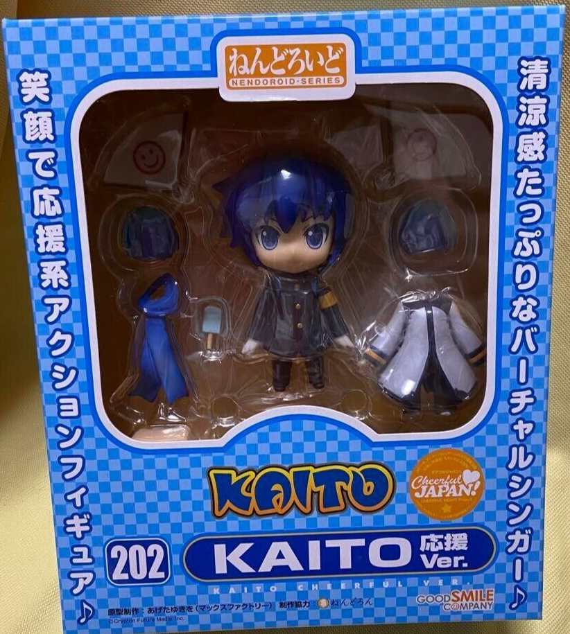 USED Figure Good Smile Company Nendoroid Kaito Cheering Ver. Good