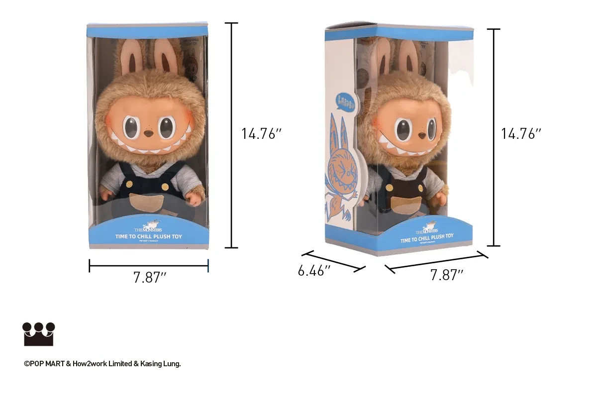 LABUBU Fall In Wild Flip With Me Time To Chill POP MART Ships Same