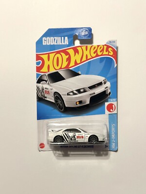 Hot Wheels Godzilla Nissan Skyline GT-R R33 (BCNR33) J-Imports