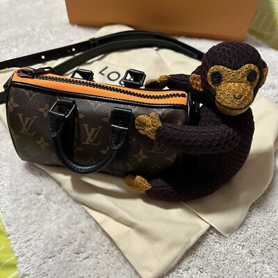 LOUIS VUITTON LV Friend Monkey Keepall Size XS Monogram Brown