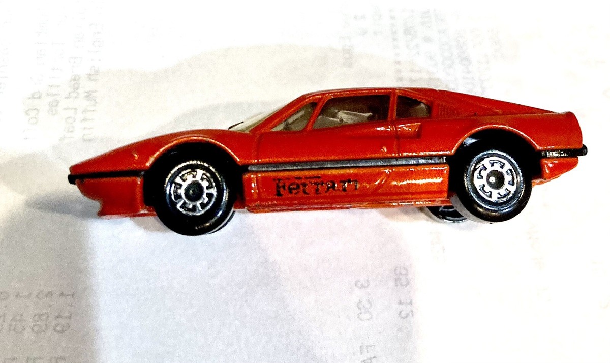 🏁 Matchbox Ferrari 308 GTB No. 70 Orange / Red 1981 Made in