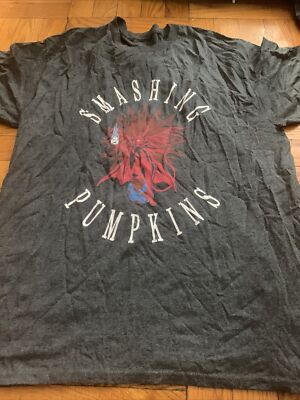 The Smashing Pumpkins Devil Mission To Mars Gray T-Shirt Large Tee