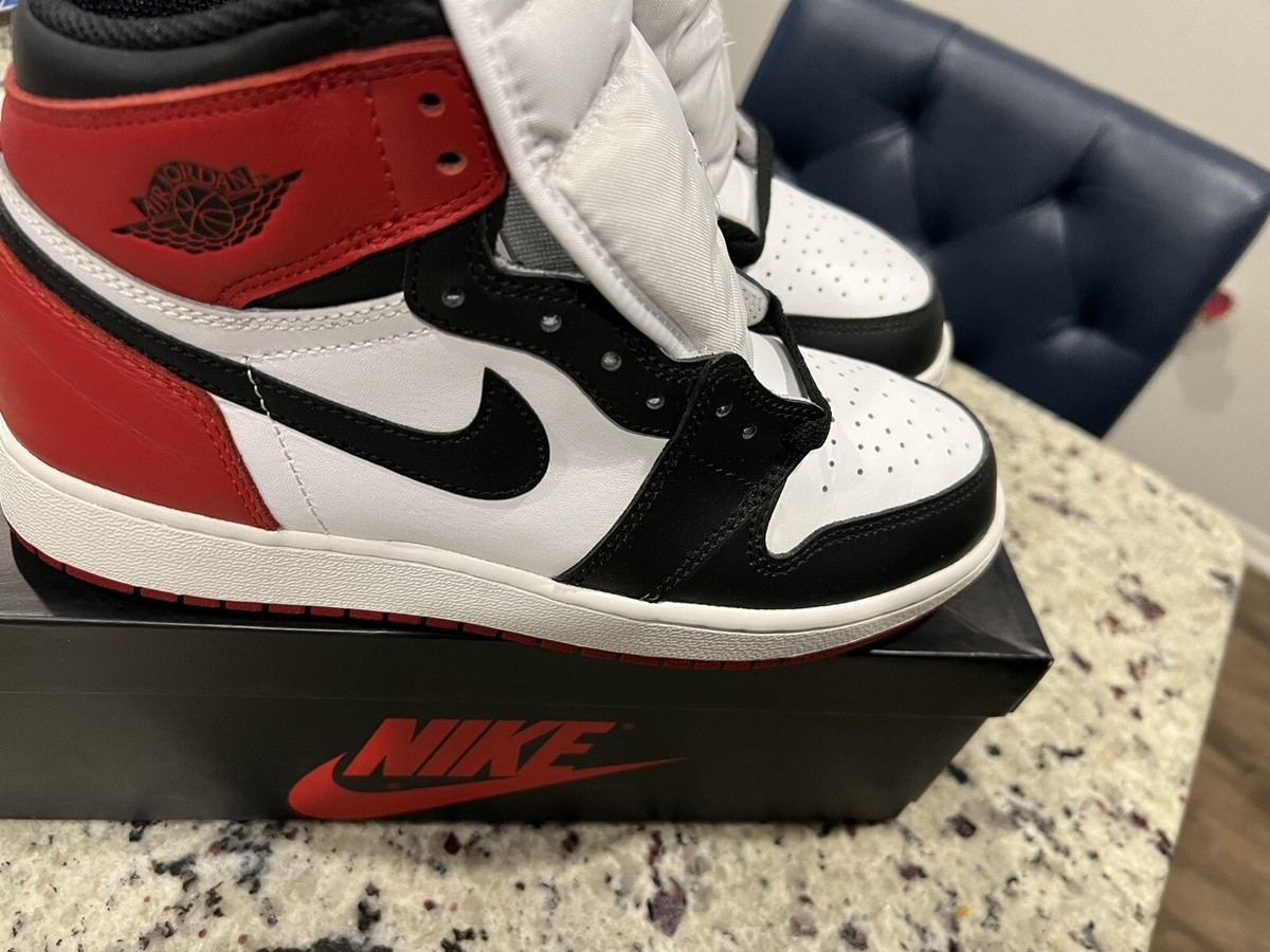 Jordan 1 Retro High OG Black Toe 2016 VNDS Brand New | eBay