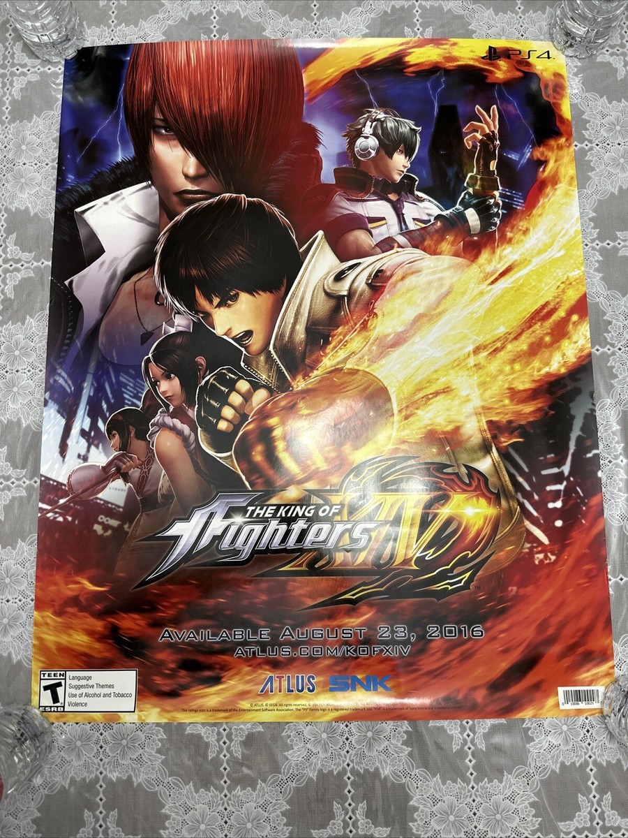 RARE THE KING OF FIGHTERS XIV NEW POSTER 22