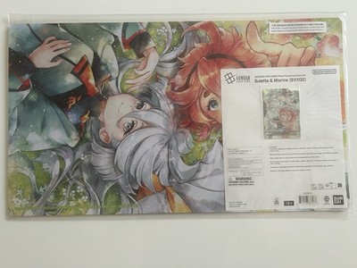 Gundam Card Game Official Playmat and Card Set Suletta & Miorine