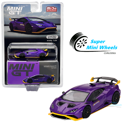 Mini GT 1:64 Lamborghini Huracán STO Viola Pasifae #746 | eBay