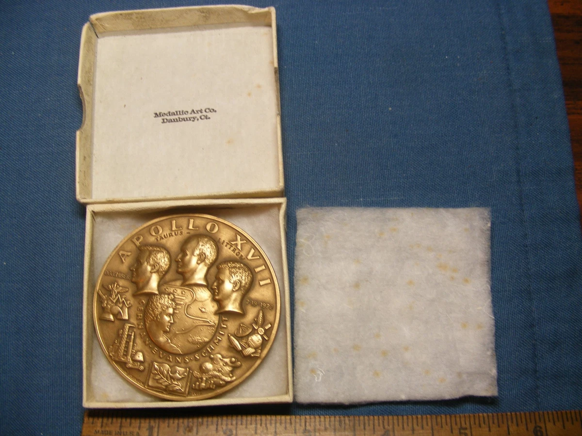 Apollo 17 Medal In Numismatic Medals for sale | eBay