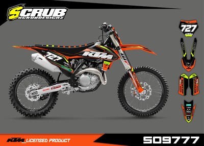 Plastics + Graphics KTM 2016 2017 2018 XC XC-F SX SX-F Custom race