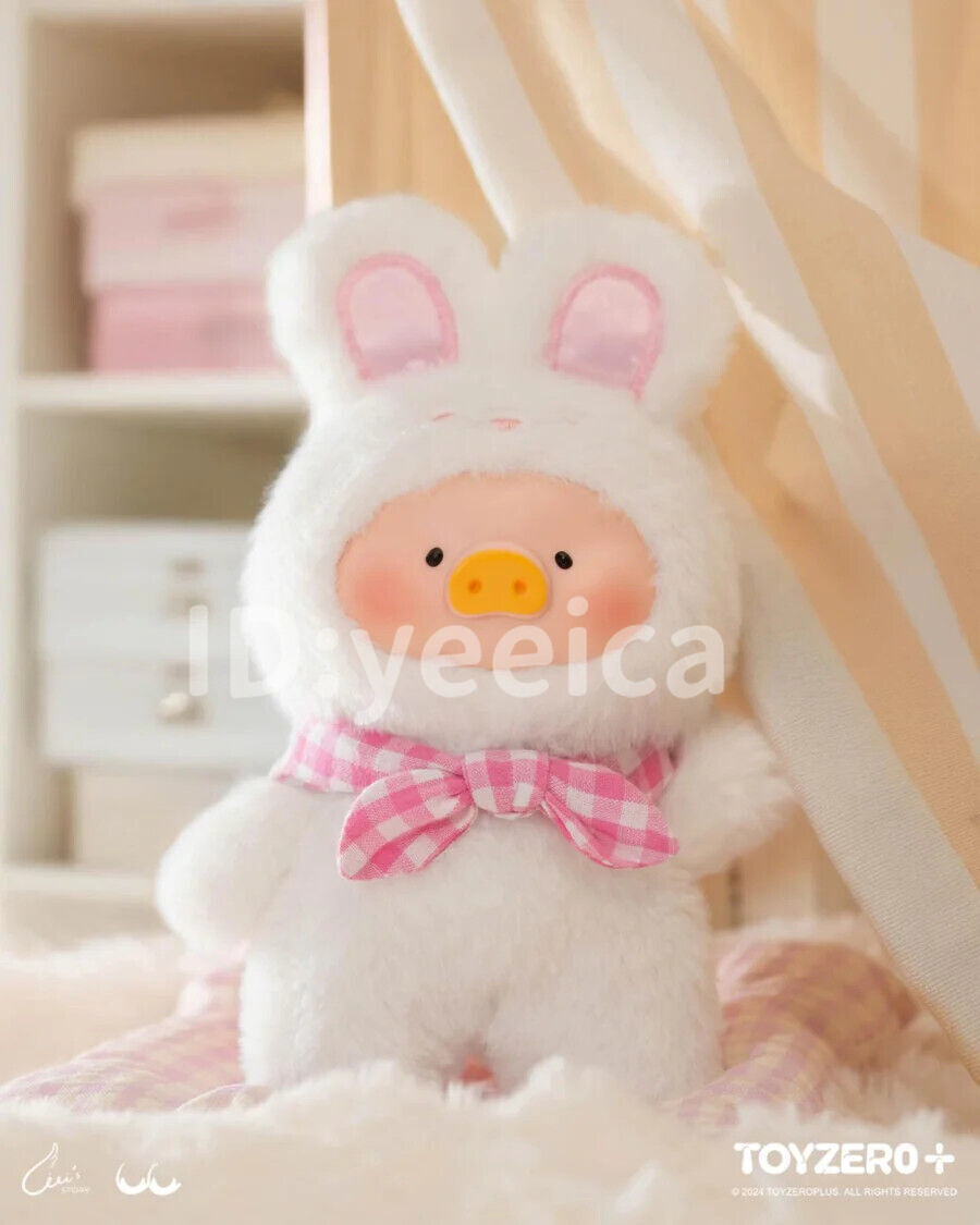 LuLu the Piggy Joyful Time Series - Adore Bunny Vinyl Face Plush