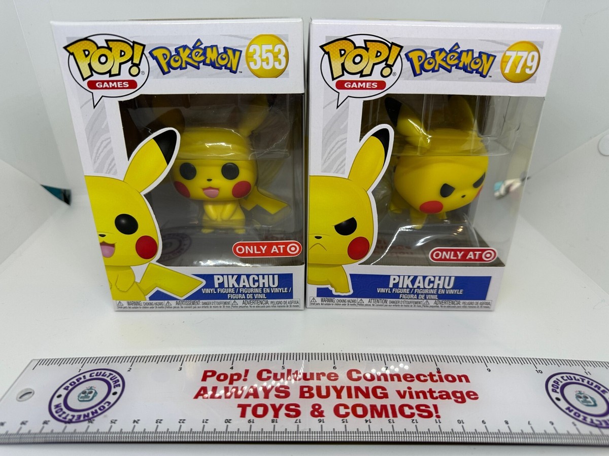 Funko Pop! Games Pokemon Authentic Pikachu Target Exclusive Set