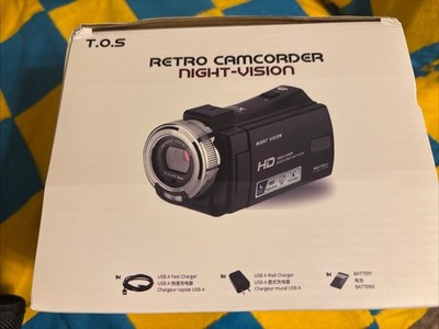 T.O.S Retro Camcorder Night-Vision | eBay