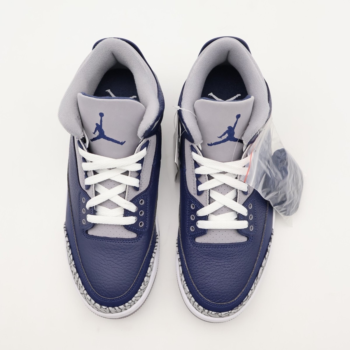 CT8532-401 Nike Air Jordan 3 Retro Midnight Navy Georgetown Grey