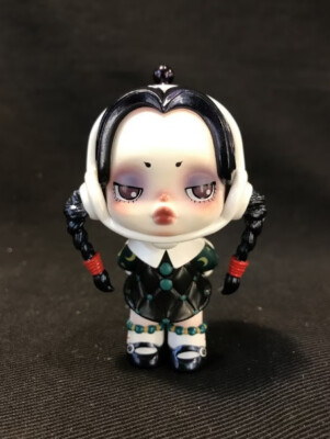 POP MART x SKULLPANDA The Addams Family Quiet Wednesday Mini