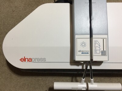 Elna Press 3000,CS 39 N laundry press, twin boards Made-in-Germany