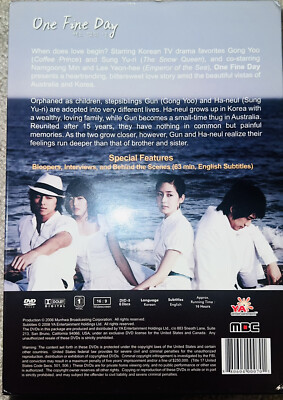 One Fine Day Korean Drama (DVD, 2008, 6-Disc Set) English Sub Gong