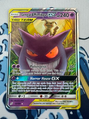 Gengar & Mimikyu GX 53/181 Sm-Team Up Holo | eBay