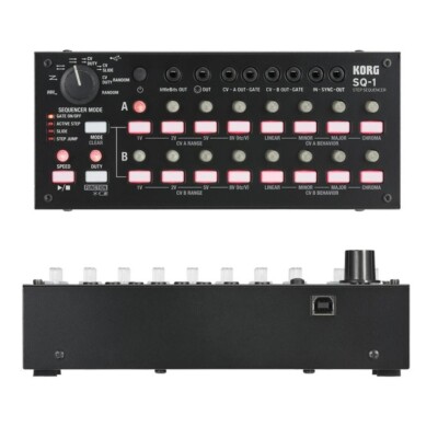 KORG SQ-1 Step Sequencer Compact Body USB Bus Power/Battery