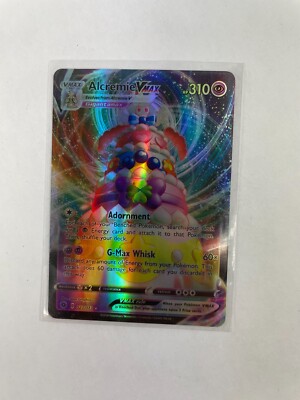 Pokemon Alcremie Vmax HP 310 Adornment G-Max Whisk 60x 023/073 | eBay