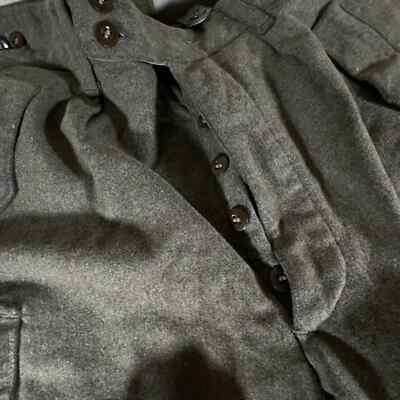 Vintage 1960s Begemann wool military cargo pants | eBay