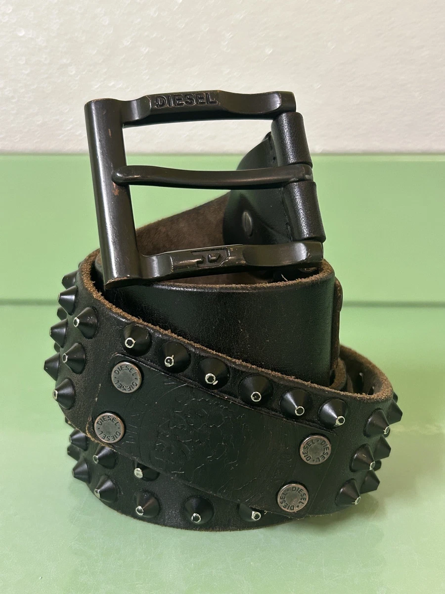 小物 archive DIESEL Rock Studs Leather belt XZQTIVE Studded Belt