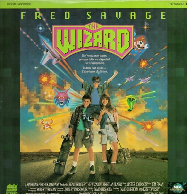 The Wizard 1989 Fred Savage Movie Laserdisc *UNICORN RARE* VHTF