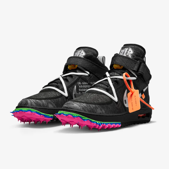 Nike x Off-White Air Force 1 Mid SP Black Shoes (DO6290-001