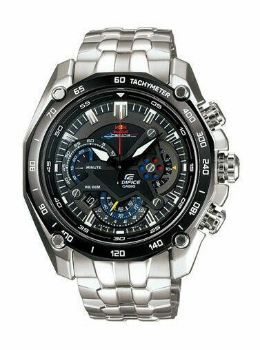 Casio Edifice Red Bull F1 - Ef-550rbsp-1av Chronograph - Black