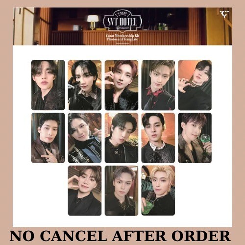 SEVENTEEN MEMBERSHIP KIT The Moonrise Hotel Carat Global photocard