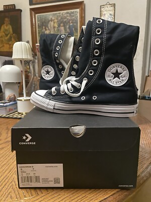 Converse Chuck Taylor All-Star XXHi Black Zip-up M5 W7 A09429C