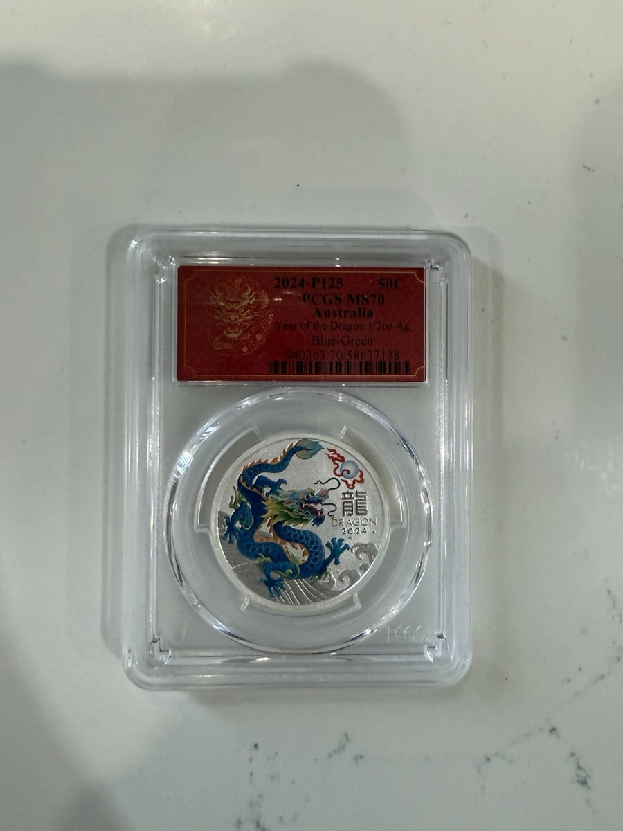 Australian Lunar MS 70 PCGS Certified Silver Bullion Coins for