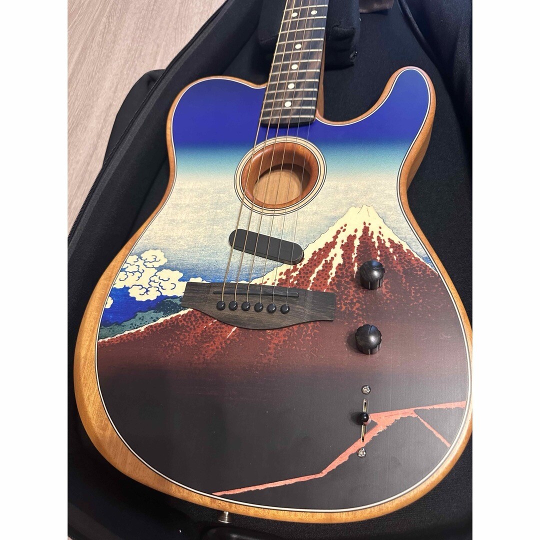 Acoustic Guitar Fender American Acoustasonic Telecaster Katsushika