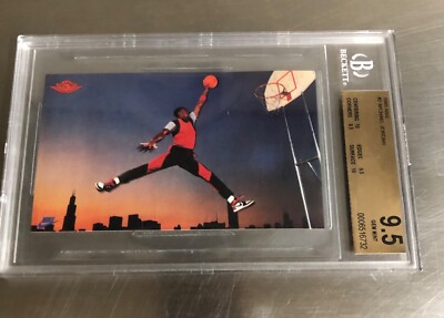 1985 Nike Promo Michael Jordan Rookie BGS 9.5 RC .5 from BGS 10