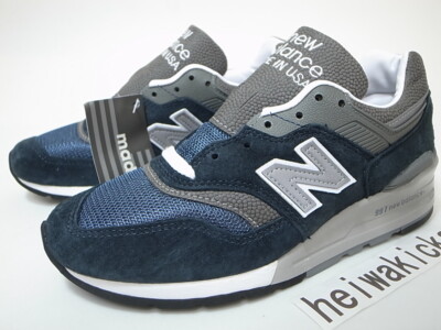 NEW BALANCE M997NV 997 NAVY GREY MADE IN USA size 5 | eBay